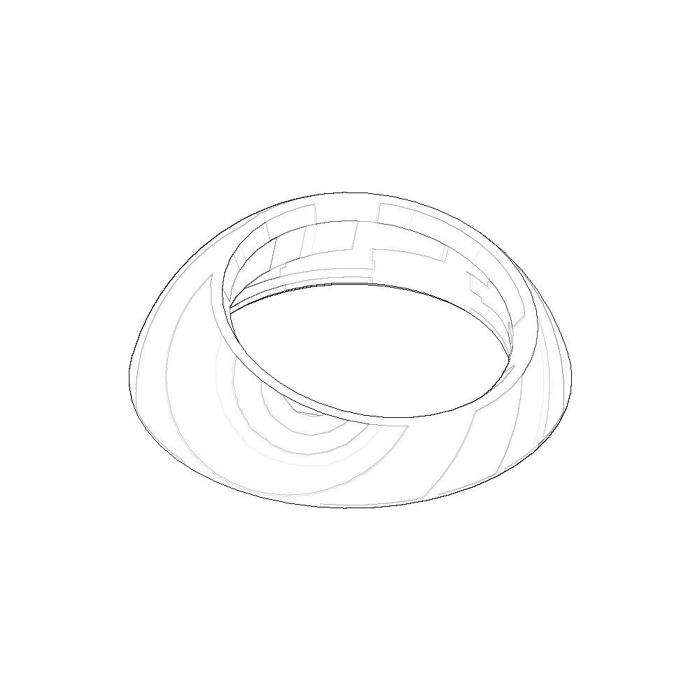 Dornbracht Haube Ersatzteile 092830013 37x11,7mm platin matt... DORNBRACHT-092830013-06 4029011660023 (Abb. 1)