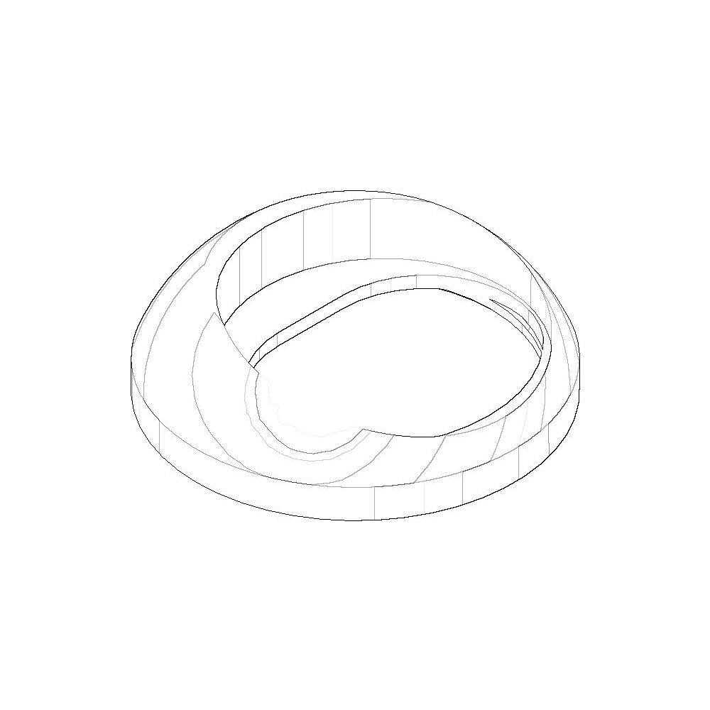 Dornbracht Haube Ersatzteile 092830019 44x13,5mm chrom... DORNBRACHT-092830019-00 4029011578700 (Abb. 1)