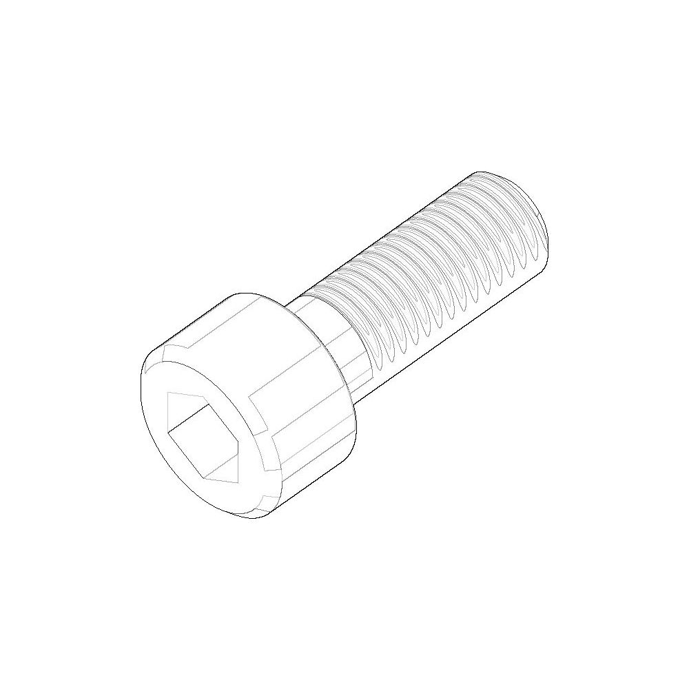 Dornbracht Befestigung Zylinderschraube Ersatzteile 093030053 M6x16mm... DORNBRACHT-09303005390 4029011139857 (Abb. 1)