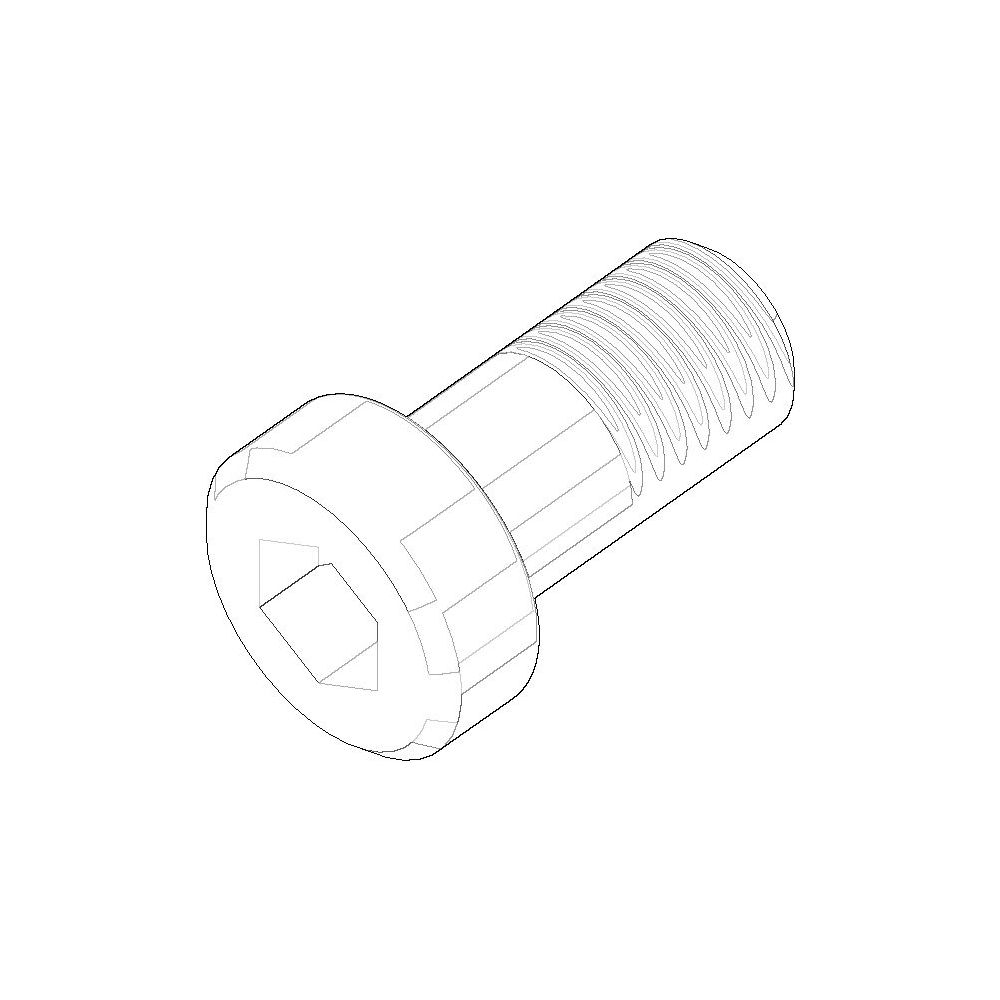 Dornbracht Befestigung Zylinderschraube Ersatzteile 093030068 M8x16mm... DORNBRACHT-09303006890 4029011140280 (Abb. 1)