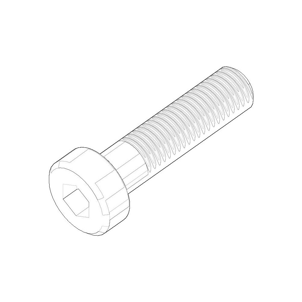 Dornbracht Befestigung Zylinderschraube Ersatzteile 093030069 M4x16mm... DORNBRACHT-09303006990 4029011140297 (Abb. 1)