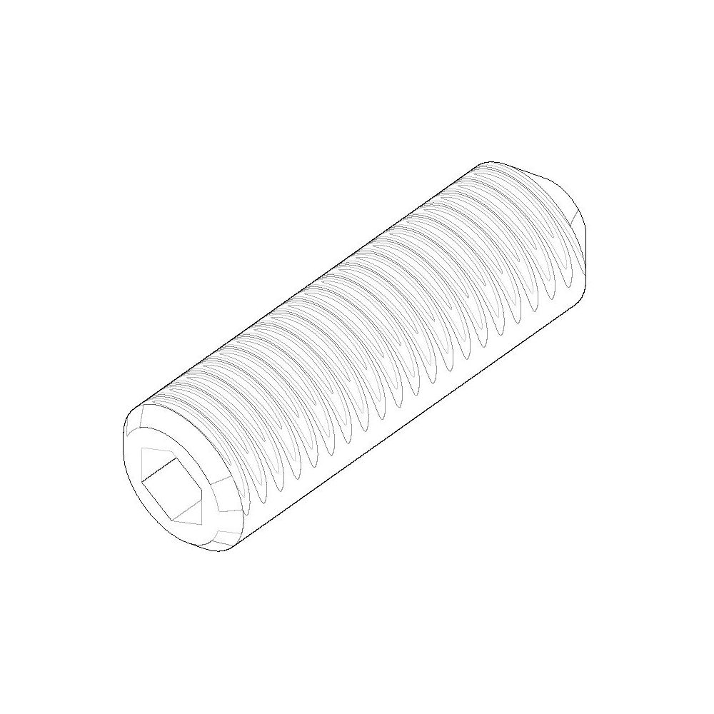 Dornbracht Befestigung Gewindestift Ersatzteile 093111013 M5x16mm... DORNBRACHT-09311101390 4029011142376 (Abb. 1)