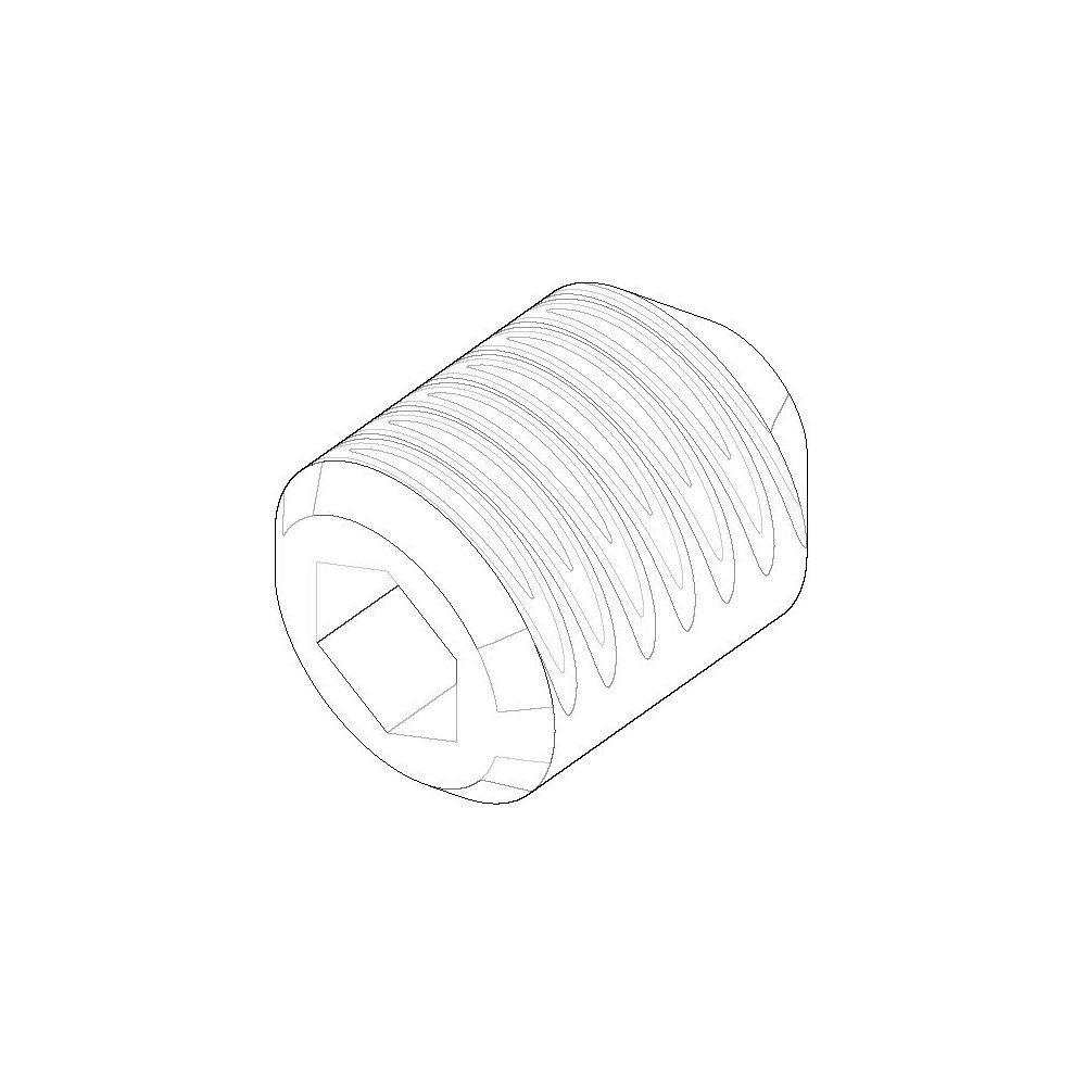 Dornbracht Befestigung Gewindestift Ersatzteile 093111044 M4x5mm... DORNBRACHT-09311104490 4029011334993 (Abb. 1)