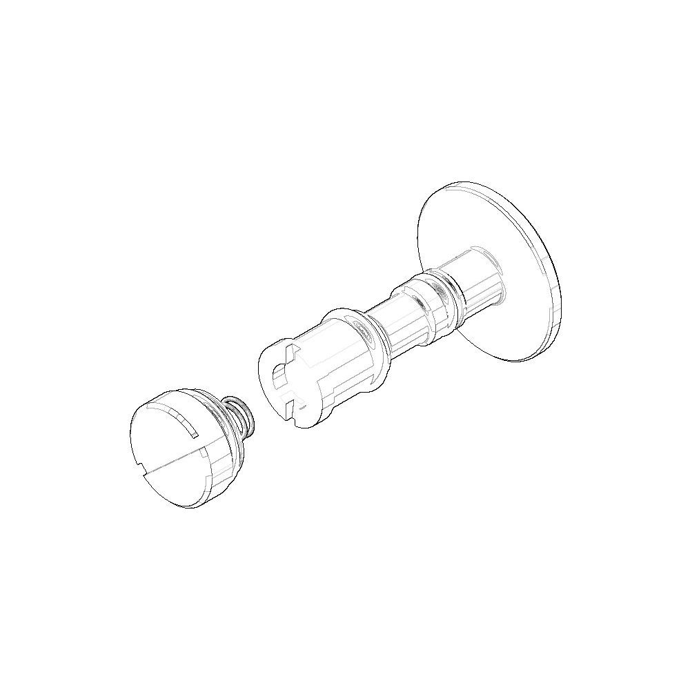 Dornbracht Brause Ersatzteile 12863970 platin... DORNBRACHT-12863970-08 4029011655272 (Abb. 1)