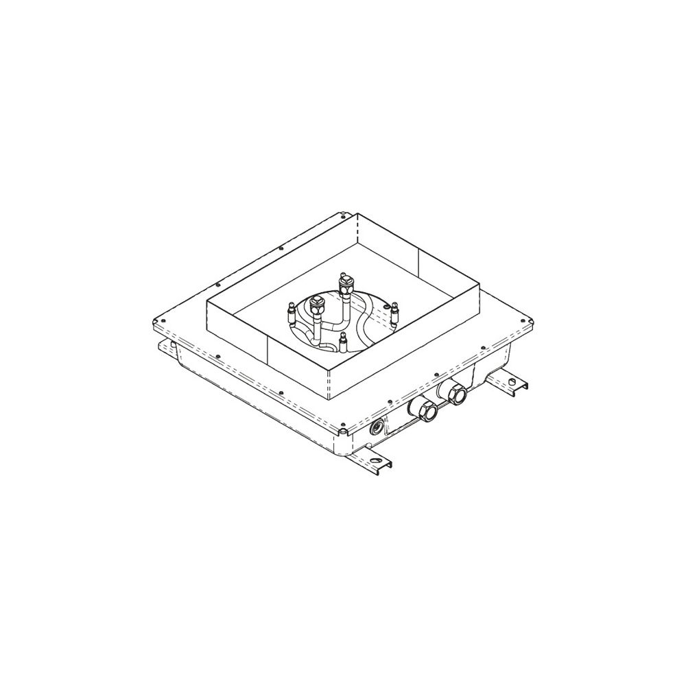 Dornbracht Unterputz-Deckeneinbaukasten für Deckeneinbau flächenbündig 310x250mm... DORNBRACHT-3504397090 4029011952036 (Abb. 4)