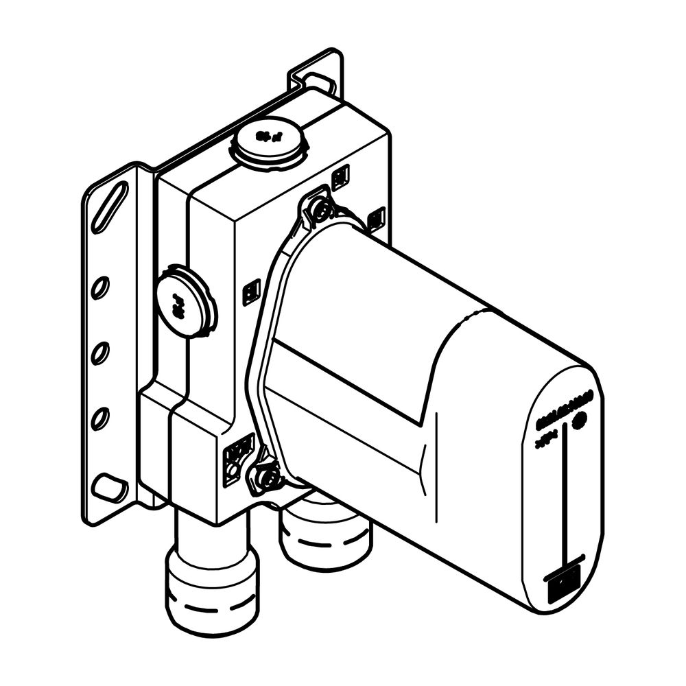 Dornbracht Unterputz-Thermostat Serienneutral 35427970... DORNBRACHT-3542797090 4029011742118 (Abb. 2)