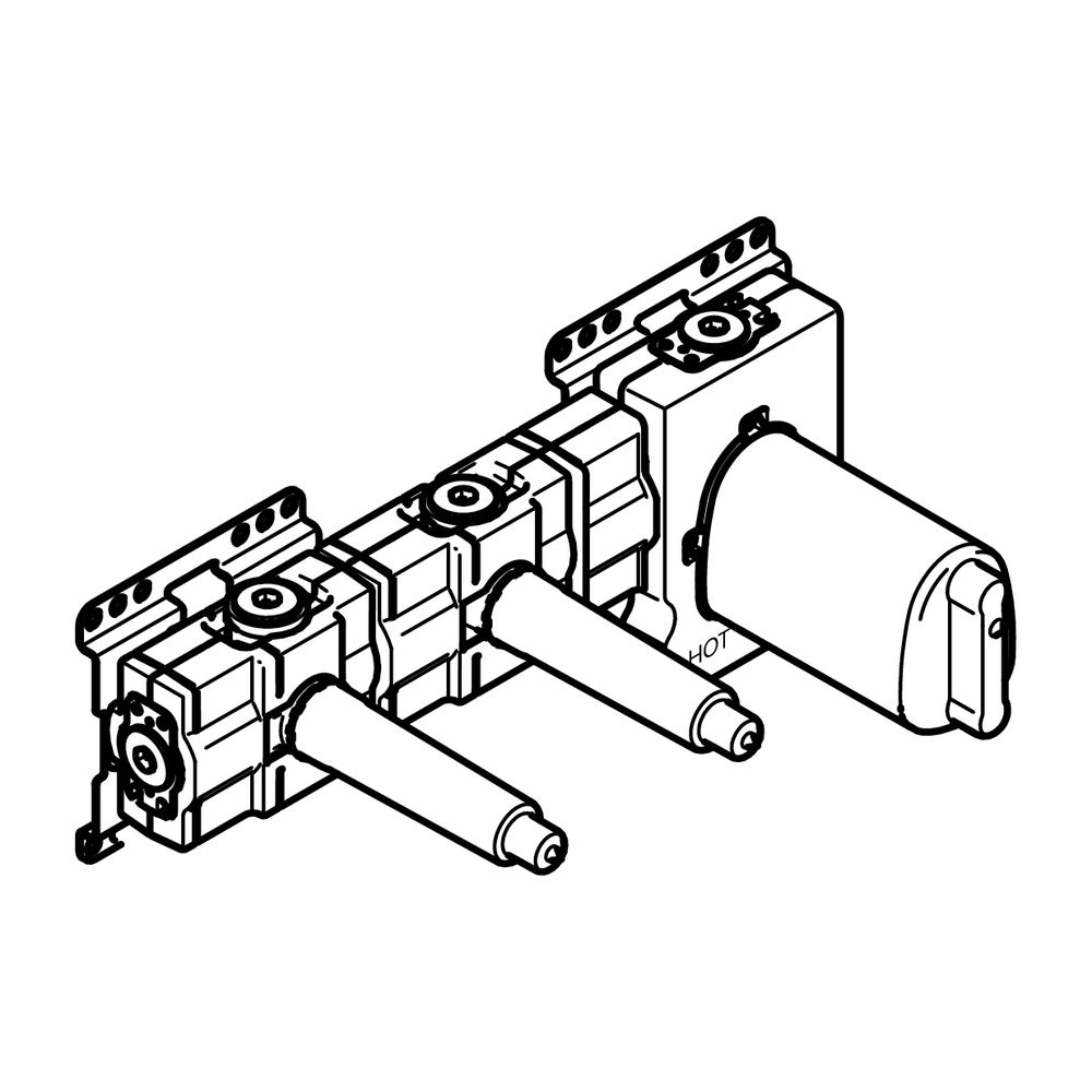 Dornbracht Unterputz-Thermostat-Modul Serienneutral 3/4" 35524970... DORNBRACHT-3552497090 4029011847912 (Abb. 2)