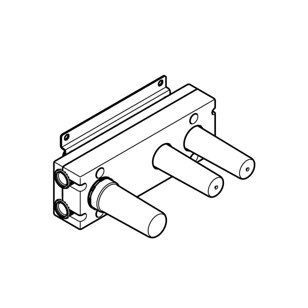 Dornbracht Unterputz-Vent.modul Serienneutral 35696970... DORNBRACHT-3569697090 4029011656972 (Abb. 2)