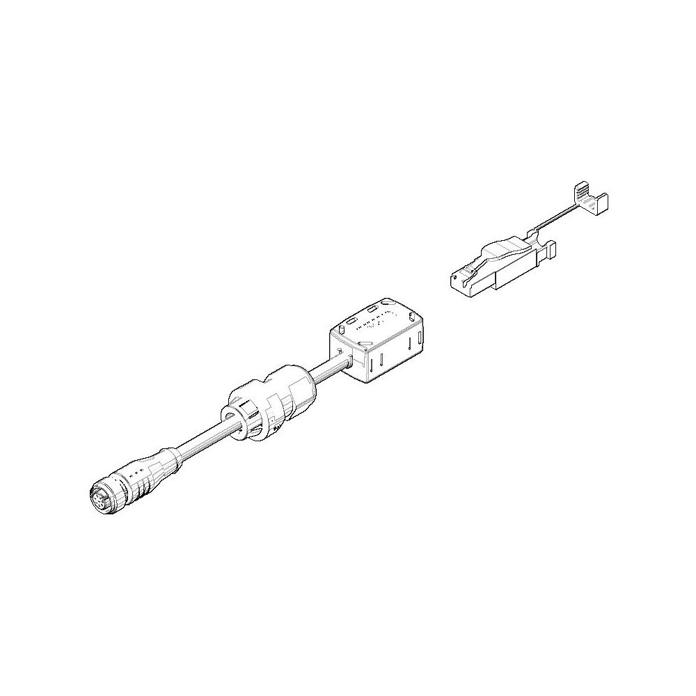 Dornbracht Stecker für Funktionsteil, mit Verschraubung 8polig mit 25m Kabel,... DORNBRACHT-9010010120090 4029011656156 (Abb. 2)