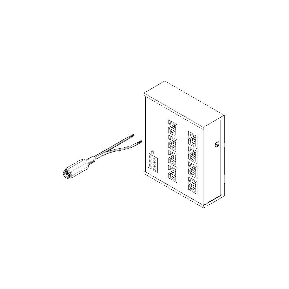 Dornbracht Steuergerät Powered Ethernet Switch 10/100, 100x85x30mm, 901001023... DORNBRACHT-9010010230090 4029011657467 (Abb. 2)