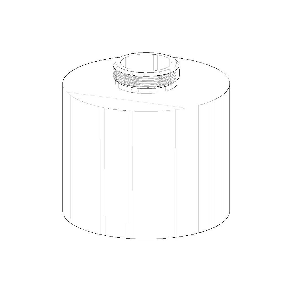 Dornbracht Spender Aufnahme Stand, D 60x49mm, Champagne gebürstet, 901010524... DORNBRACHT-90101052400-46 4099477034614 (Abb. 2)