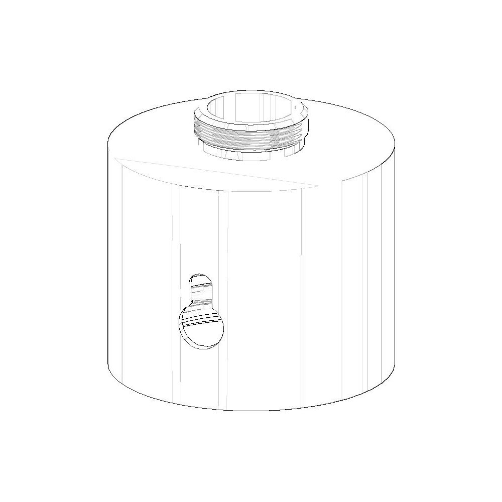 Dornbracht Spender Aufnahme für Wand, 60x49mm, Champagne gebürstet, 90101052... DORNBRACHT-90101052500-46 4099477034478 (Abb. 2)