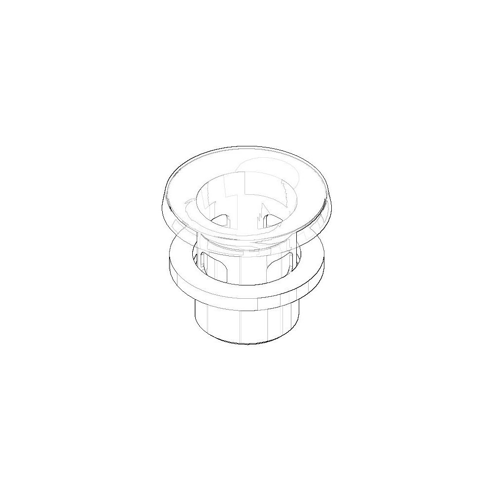 Dornbracht Kelch Ersatzteile 90110102600 93x65mm chrom... DORNBRACHT-90110102600-00 4029011403460 (Abb. 1)