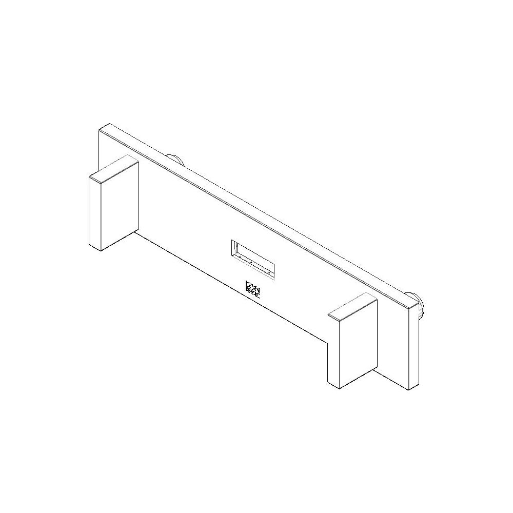 Dornbracht Abdeckung Ersatzteile 90110119000 260x60x69mm chrom... DORNBRACHT-90110119000-00 4029011695247 (Abb. 1)