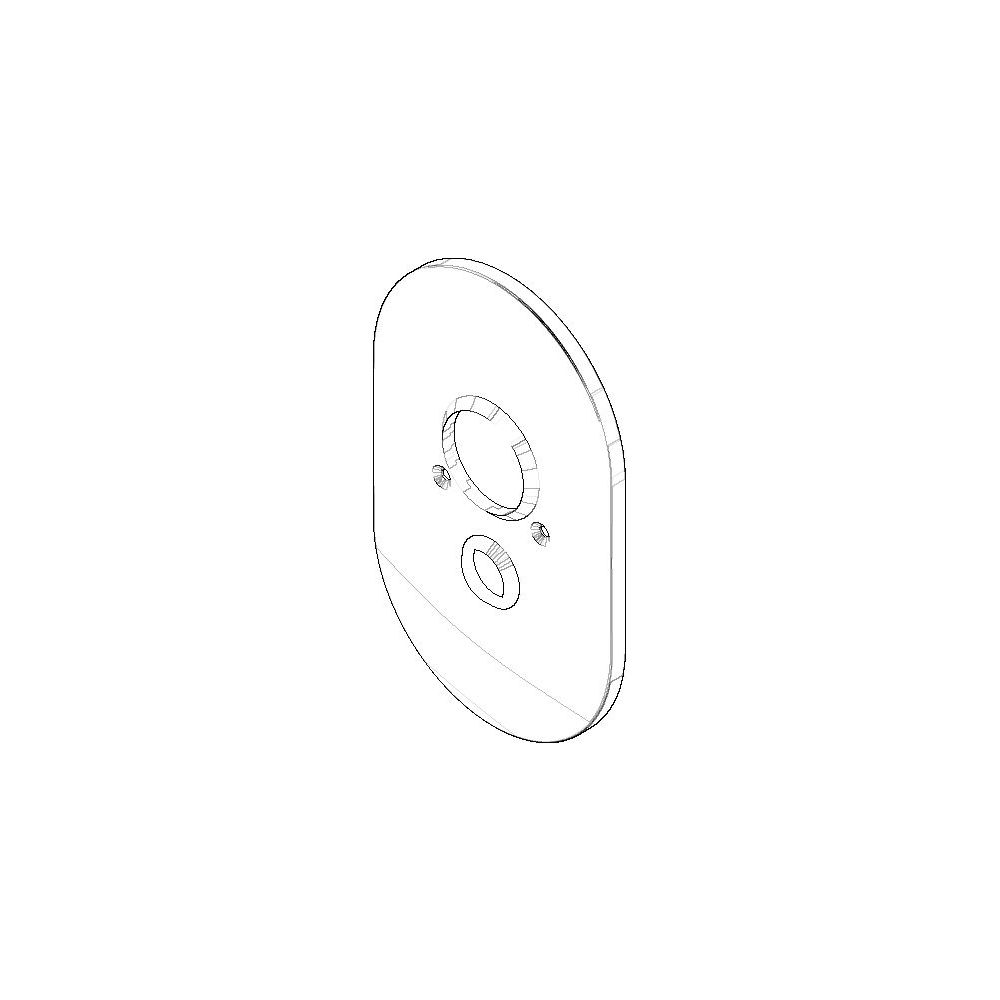 Dornbracht Abdeckung, 265x170x65mm, Platin gebürstet, 90110205100-06... DORNBRACHT-90110205100-06 4029011707667 (Abb. 2)