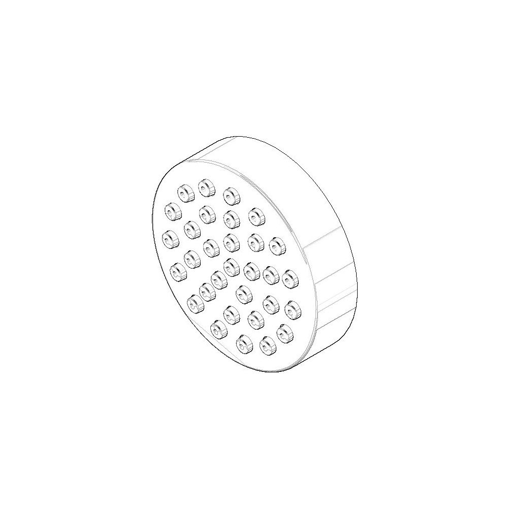 Dornbracht Sprayface für Spülbrausen, 35x9mm, Platin, 90120801800-08... DORNBRACHT-90120801800-08 4029011934018 (Abb. 2)