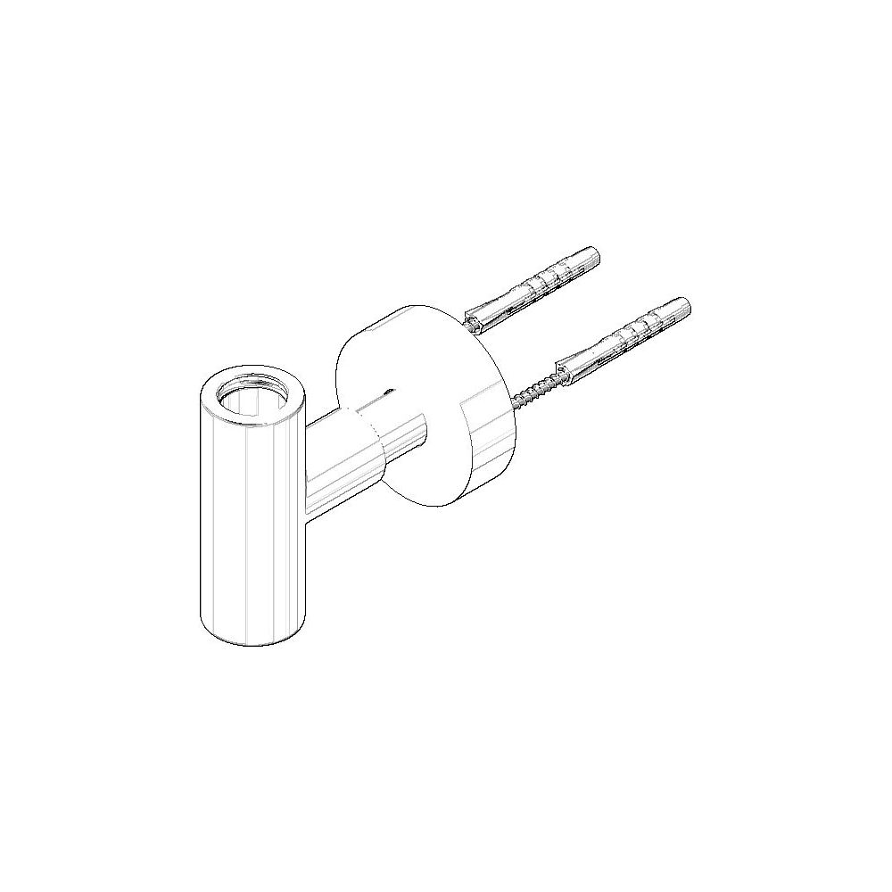 Dornbracht Befestigung für Brause Stand, Dark Platinum gebürstet, 9017110370... DORNBRACHT-90171103700-99 4029011825415 (Abb. 2)