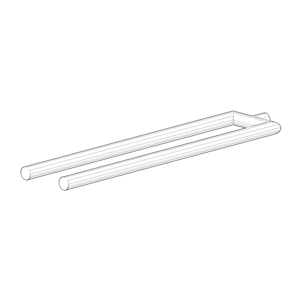 Dornbracht Halter für Handtuchhalter doppelt, 92x21,5x419mm, Champagne gebür... DORNBRACHT-90178955400-46 4099477034973 (Abb. 2)