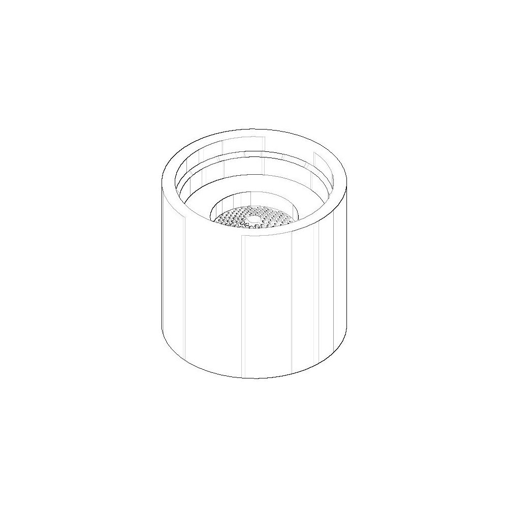 Dornbracht Luftsprudler, M18x1-IG, 7,0l/min, Messing gebürstet 23kt Gold, 90... DORNBRACHT-90230101900-28 4029011905759 (Abb. 2)