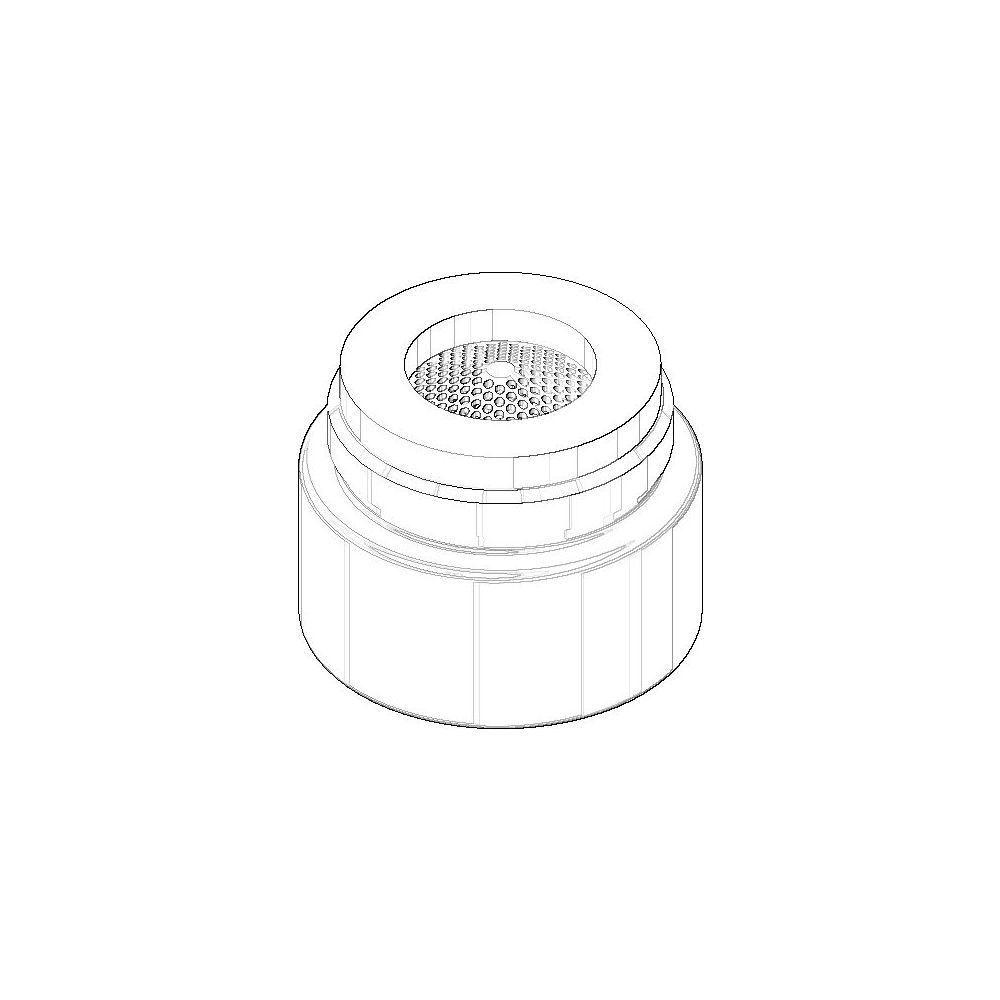 Dornbracht Luftsprudler, M18x1 5,7l/min, Messing gebürstet, 90230106802-28... DORNBRACHT-90230106802-28 4029011906022 (Abb. 2)
