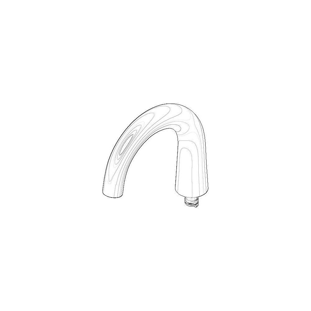 Dornbracht Auslauf Ersatzteile 90282207001 130mm chrom... DORNBRACHT-90282207001-00 4029011402333 (Abb. 1)