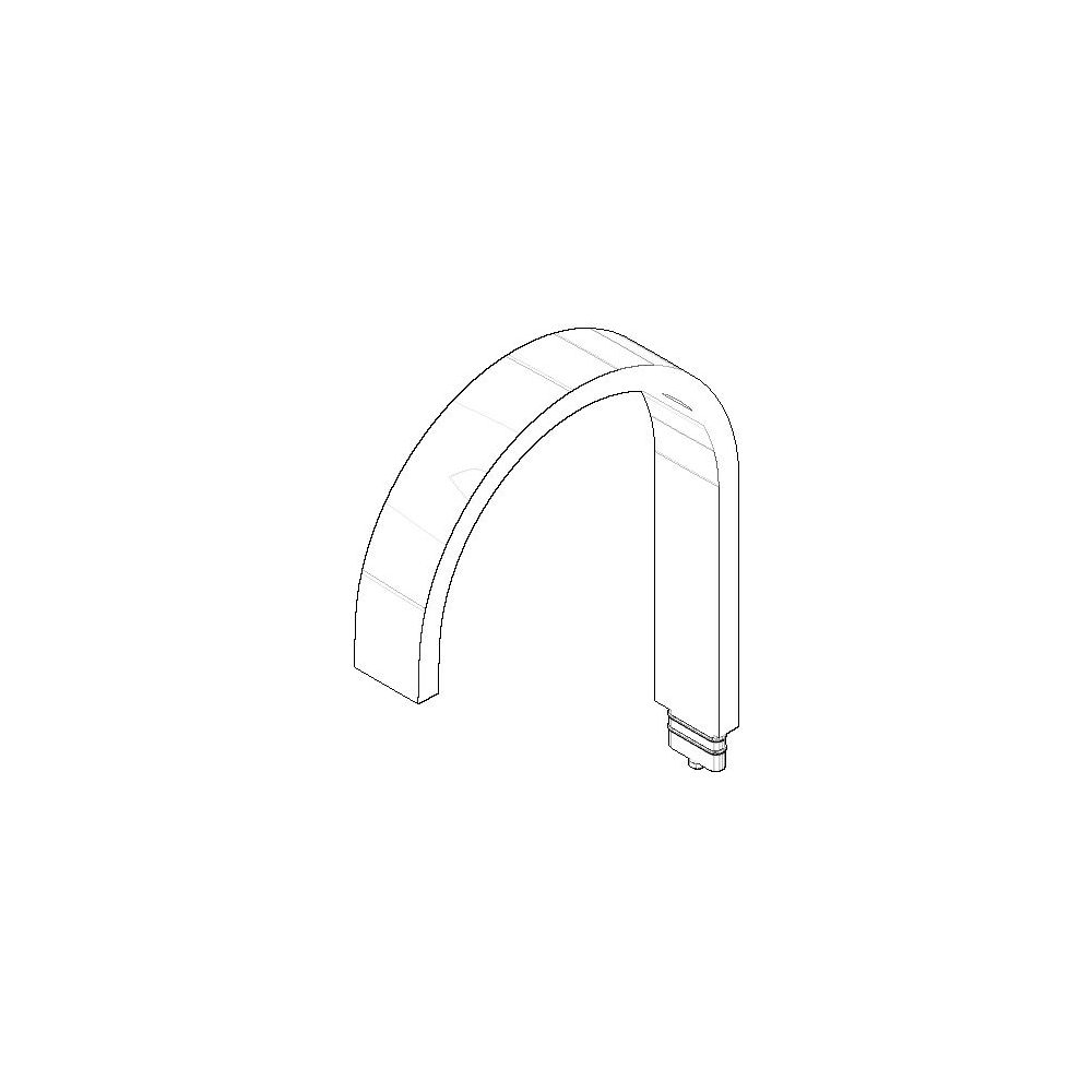 Dornbracht Auslauf, 165x35x11x205mm, 5,7l/min, Messing gebürstet, 9028221530... DORNBRACHT-90282215301-28 4029011906466 (Abb. 2)
