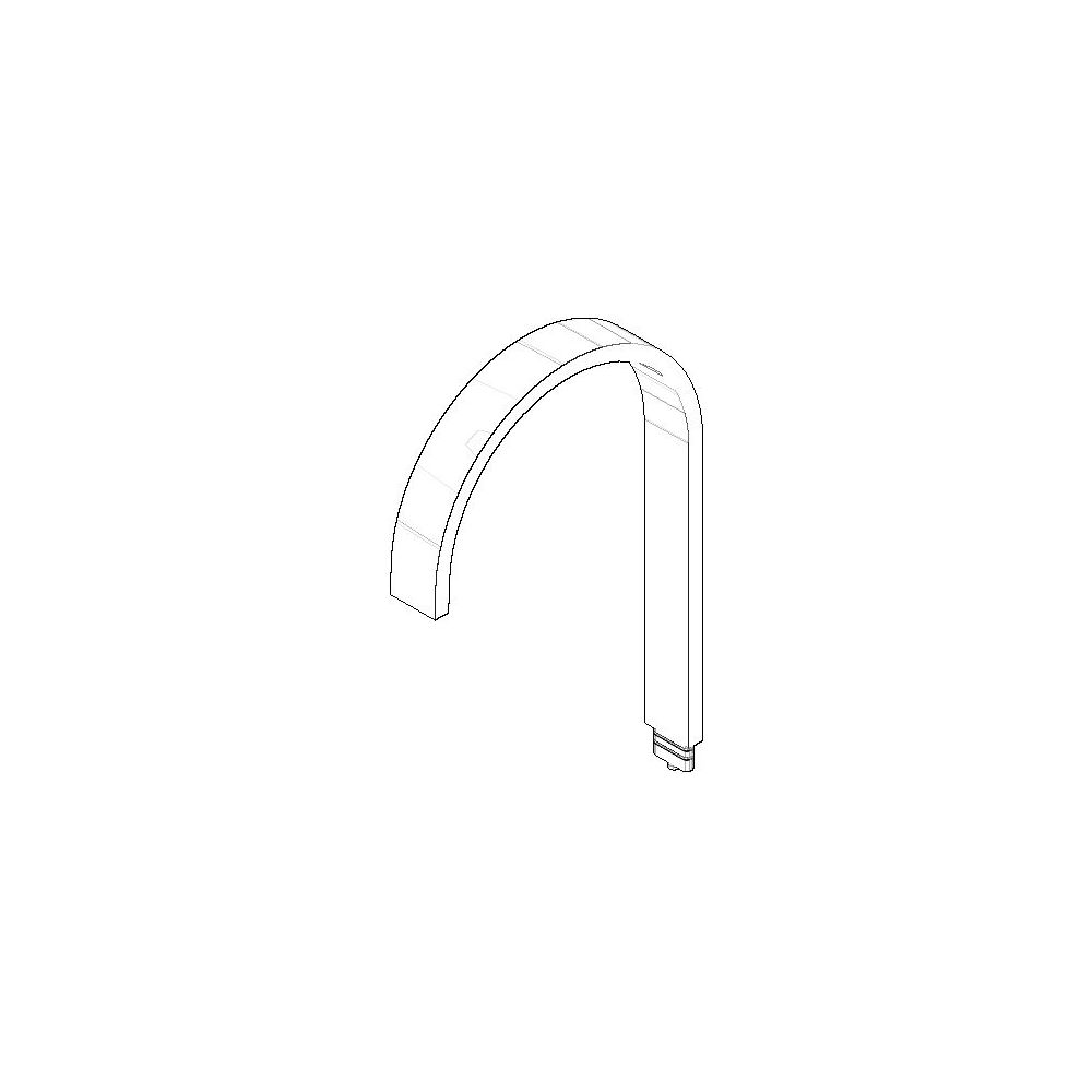 Dornbracht Auslauf, 200x35x11x312mm, 5,7l/min, Messing gebürstet, 9028221550... DORNBRACHT-90282215501-28 4029011906497 (Abb. 2)