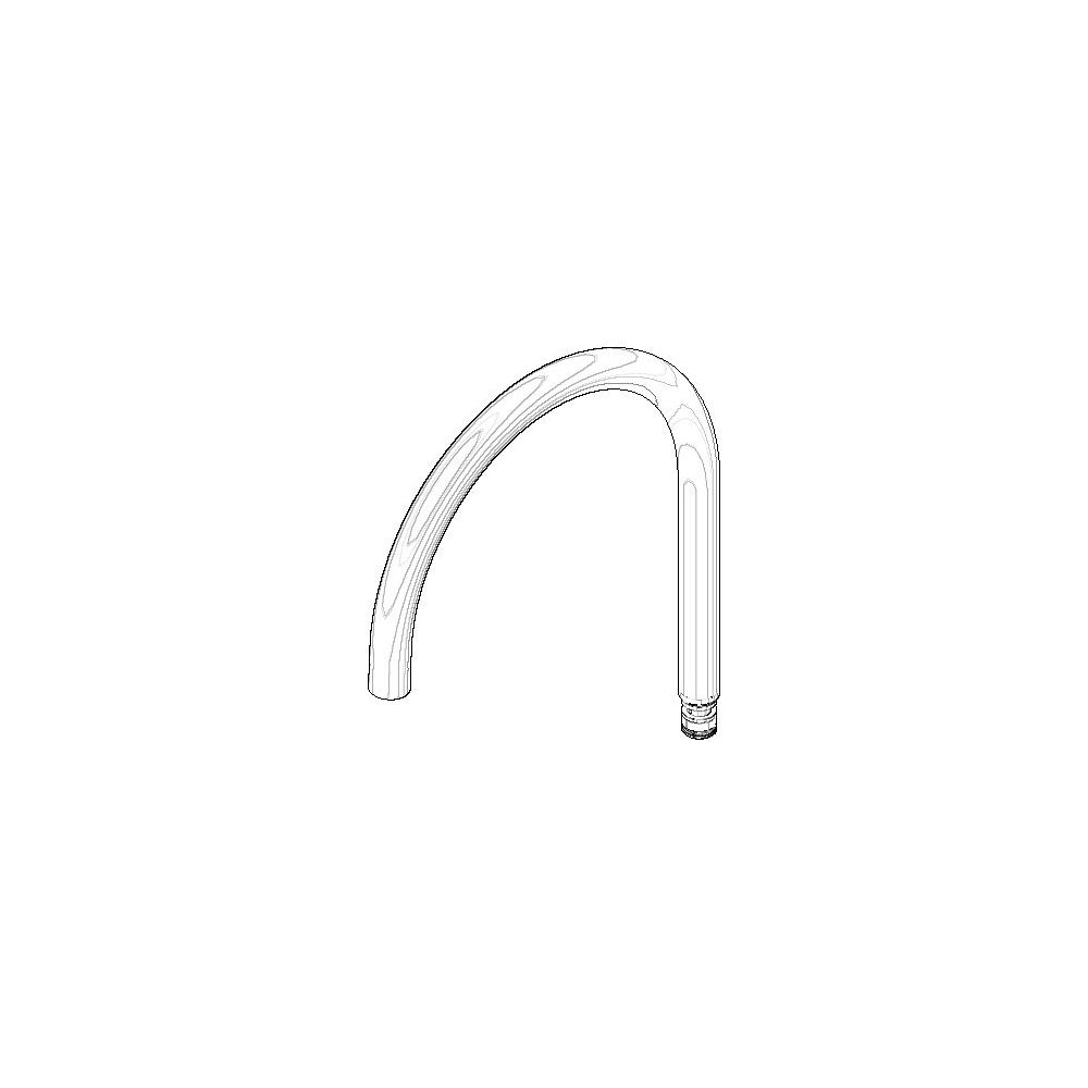 Dornbracht Auslauf, 240mm, 8l/min, Schwarz matt, 90282220202-33... DORNBRACHT-90282220202-33 4029011957574 (Abb. 2)