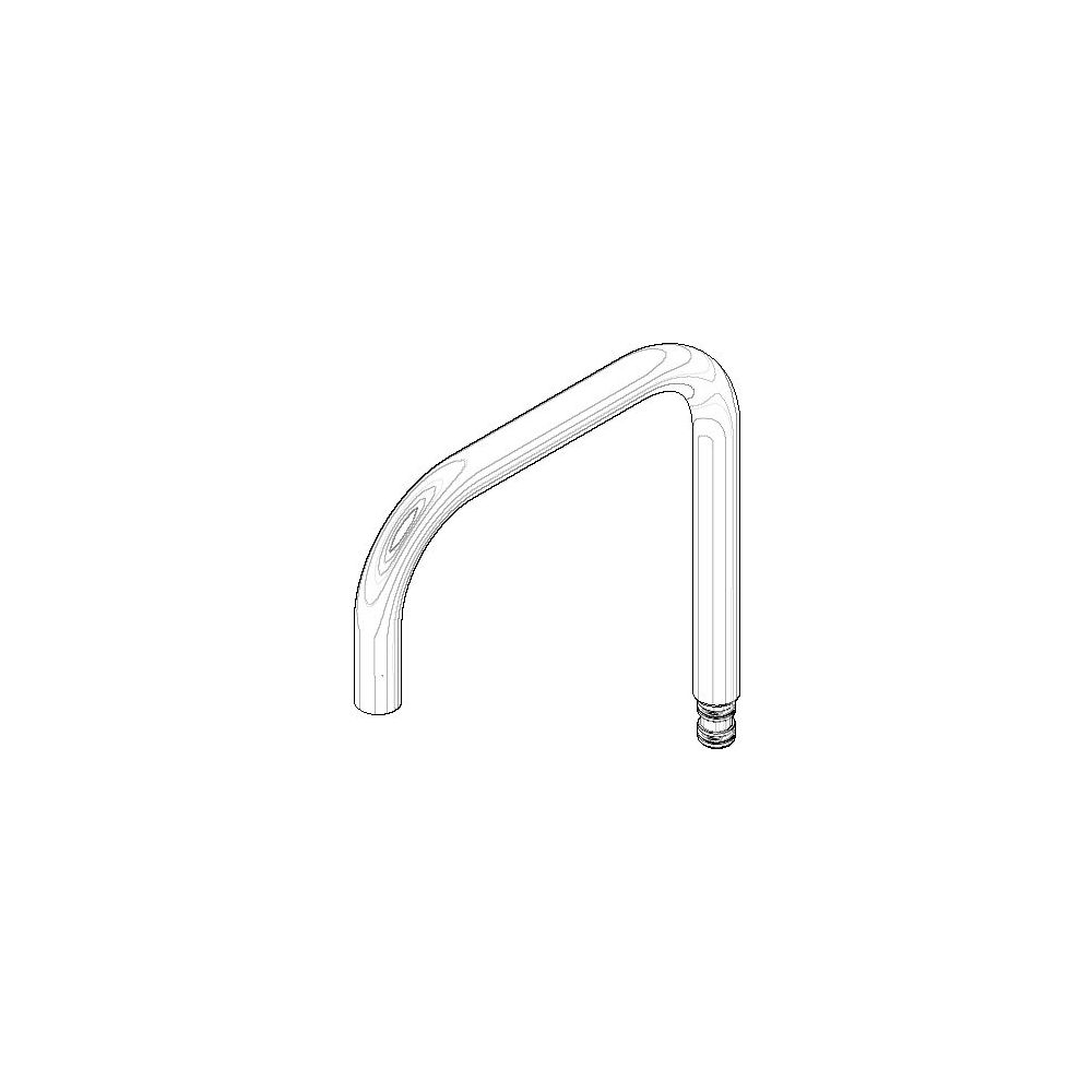 Dornbracht Auslauf eckig, 200mm, 7l/min, Schwarz matt, 90282220800-33... DORNBRACHT-90282220800-33 4029011957611 (Abb. 2)