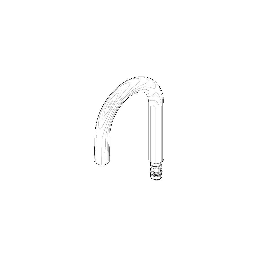 Dornbracht Auslauf, 100mm, 4,54l/min, Dark Platinum gebürstet, 90282221502-9... DORNBRACHT-90282221502-99 4029011825149 (Abb. 2)