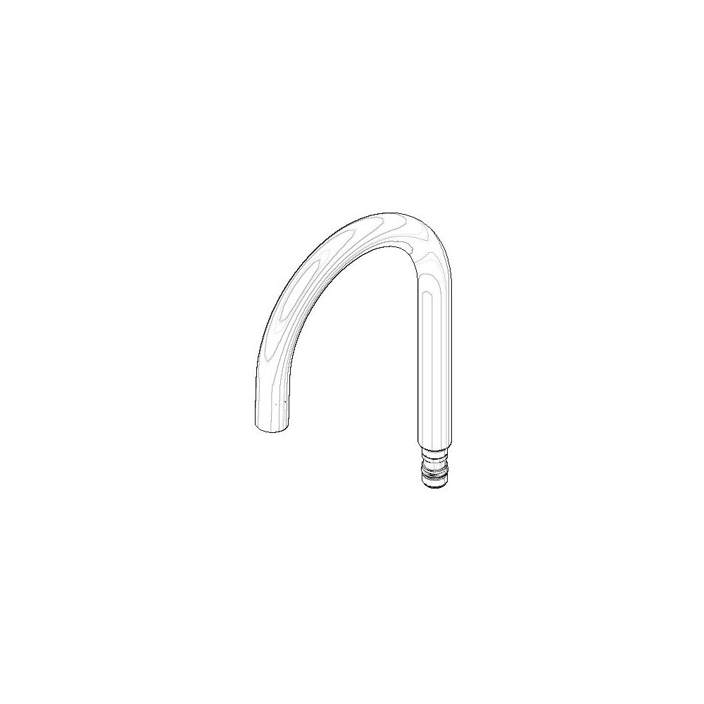 Dornbracht Auslauf, 135mm, 7l/min, Platin gebürstet, 90282221701-06... DORNBRACHT-90282221701-06 4029011720482 (Abb. 2)