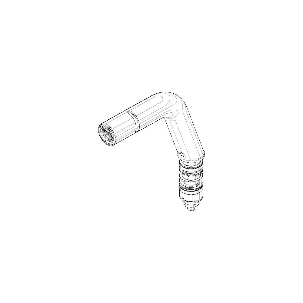 Dornbracht Auslauf, 143x172x35mm, Dark Platinum gebürstet, 90282225800-99... DORNBRACHT-90282225800-99 4029011806537 (Abb. 2)