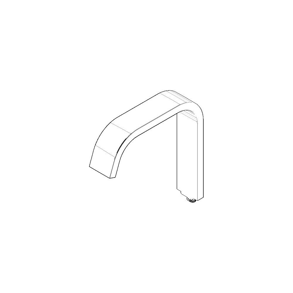 Dornbracht Auslauf, 35x166x161mm, Chrom gebürstet, 90282226600-93... DORNBRACHT-90282226600-93 4029011946547 (Abb. 2)