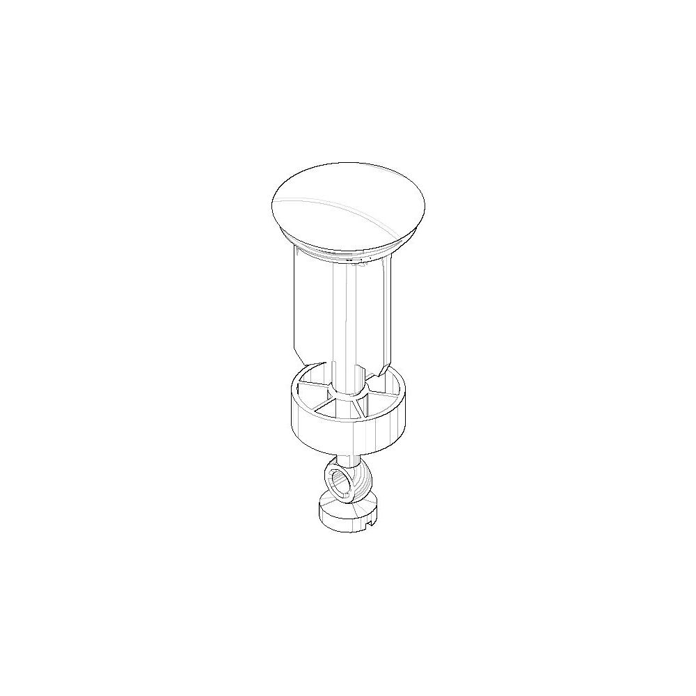 Dornbracht Stopfen Ersatzteile 90312000900 38x94mm platin matt... DORNBRACHT-90312000900-06 4029011429347 (Abb. 1)