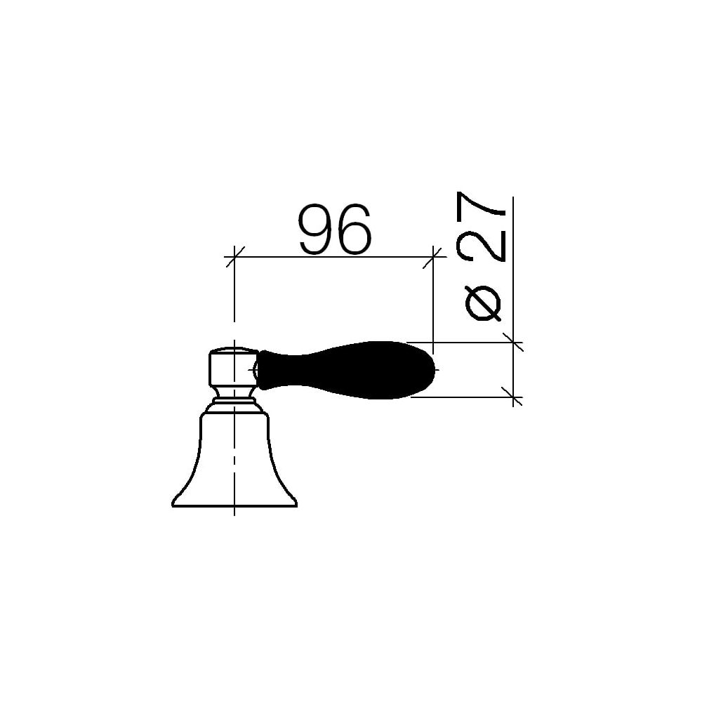 Dornbracht Griff Serienneutral 11161820 platin matt... DORNBRACHT-11161820-06 4029011151491 (Abb. 1)