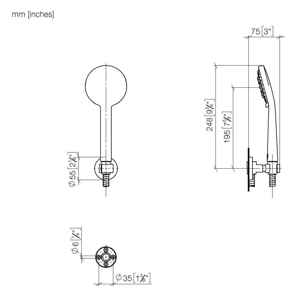 Dornbracht Schlauchbrausegarnitur Meta FlowReduce, max. 6,8l/min, Gold gebü... DORNBRACHT-27805625-370010 4099477433950 (Abb. 3)