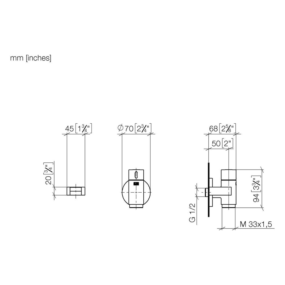 Dornbracht Kneipp-Wandanschlussbogen, Schlauchhalterung, Einzelrosette, Mengenr... DORNBRACHT-27823979-43 4099477464305 (Abb. 3)