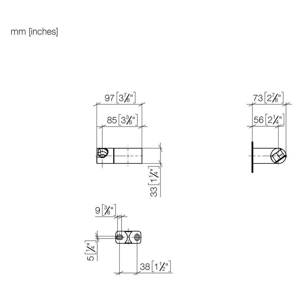 Dornbracht Brausehalter schwenkbar 75 Grad, Light Gold, 28060970-26... DORNBRACHT-28060970-26 4099477187402 (Abb. 3)