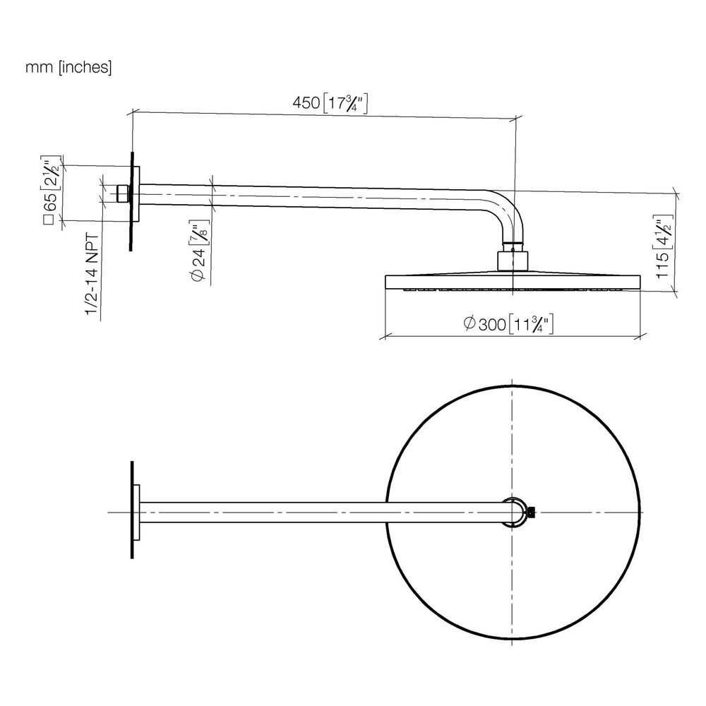 Dornbracht IMO Regenbrause mit Wandanbindung Serienspezifisch 28679670 platin m... DORNBRACHT-28679670-06 4029011739521 (Abb. 3)