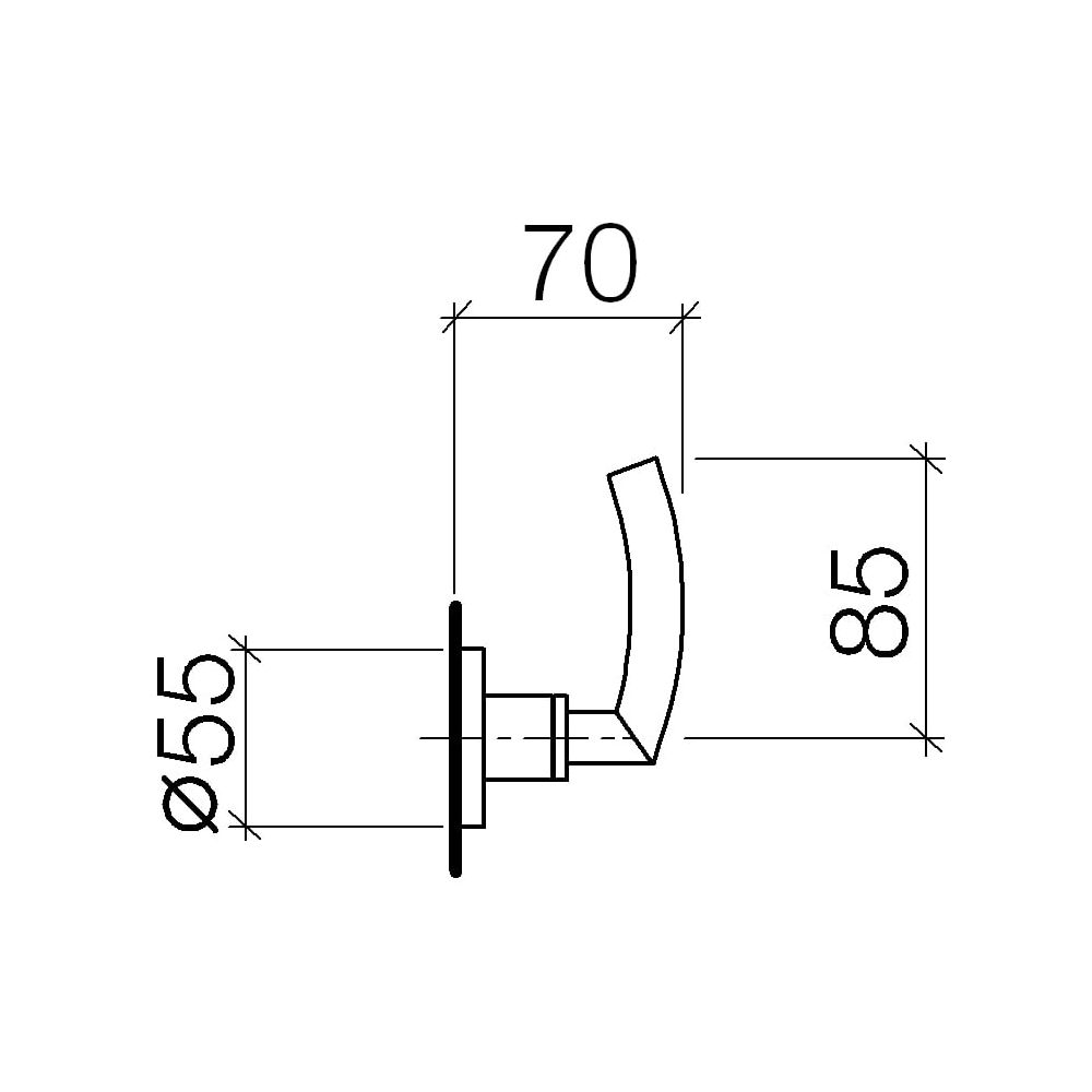 Dornbracht Yota Unterputzventil 36310870 platin matt... DORNBRACHT-36310870-06 4029011394669 (Abb. 2)