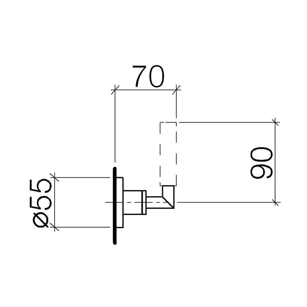 Dornbracht Tara Classic Unterputzventil 36310880 chrom... DORNBRACHT-36310880-00 4029011394676 (Abb. 2)