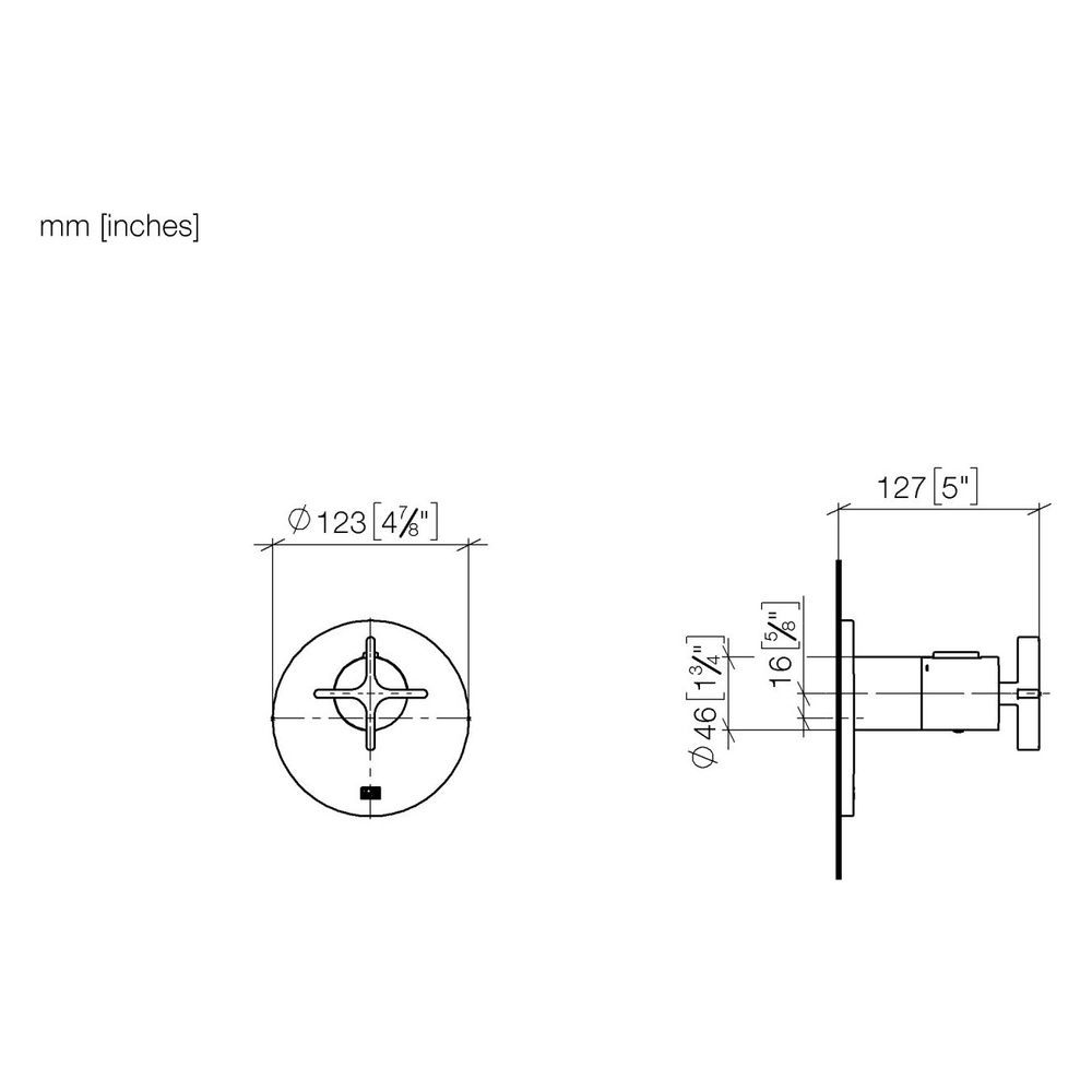 Dornbracht Unterputz-Thermostat xTool Vaia ohne Mengenregulierung, G 3/4", Abde... DORNBRACHT-36503809-43 4099477466996 (Abb. 3)