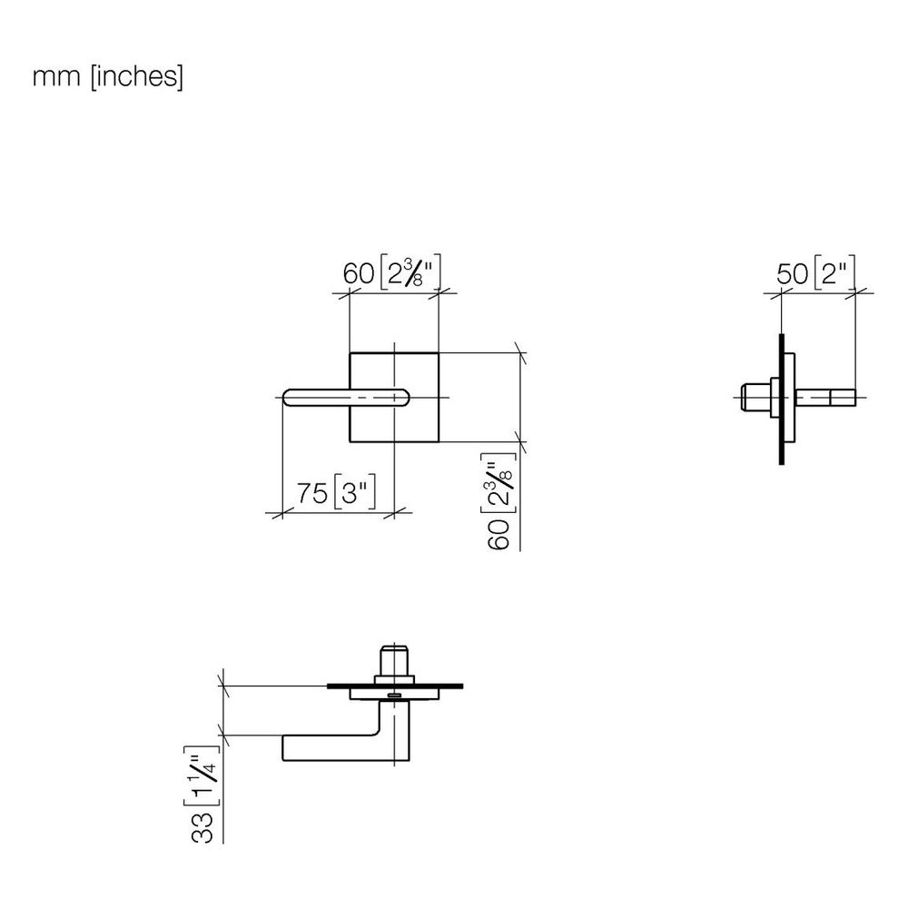 Dornbracht CL.1 Unterputzventil Serienspezifisch 1/2" 36607717 Messing gebürste... DORNBRACHT-36607717-28 4029011935800 (Abb. 3)