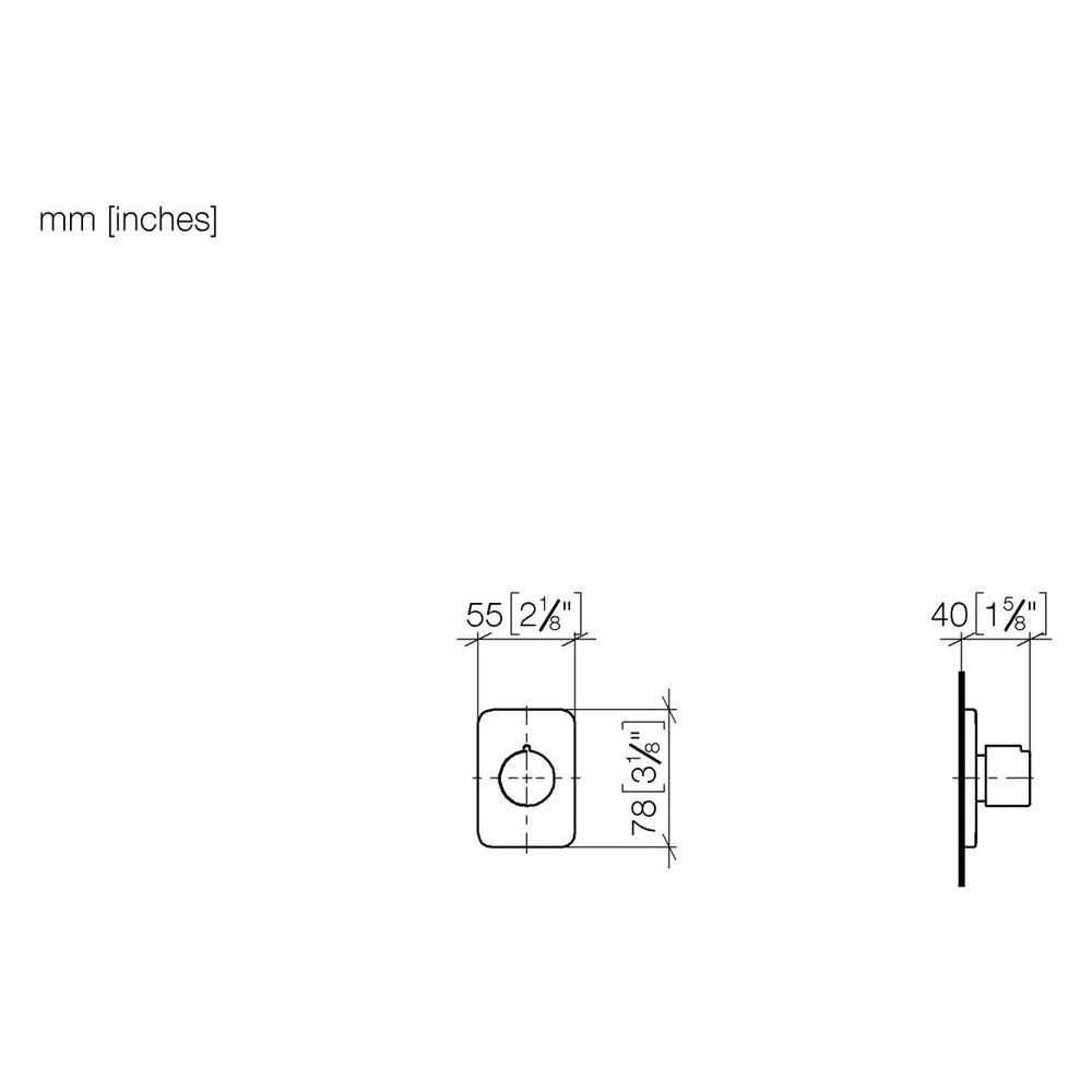 Dornbracht Unterputzventil Lulu rechtsschließend G 3/4", Platin gebürstet, 3660... DORNBRACHT-36608710-06 4029011854026 (Abb. 3)