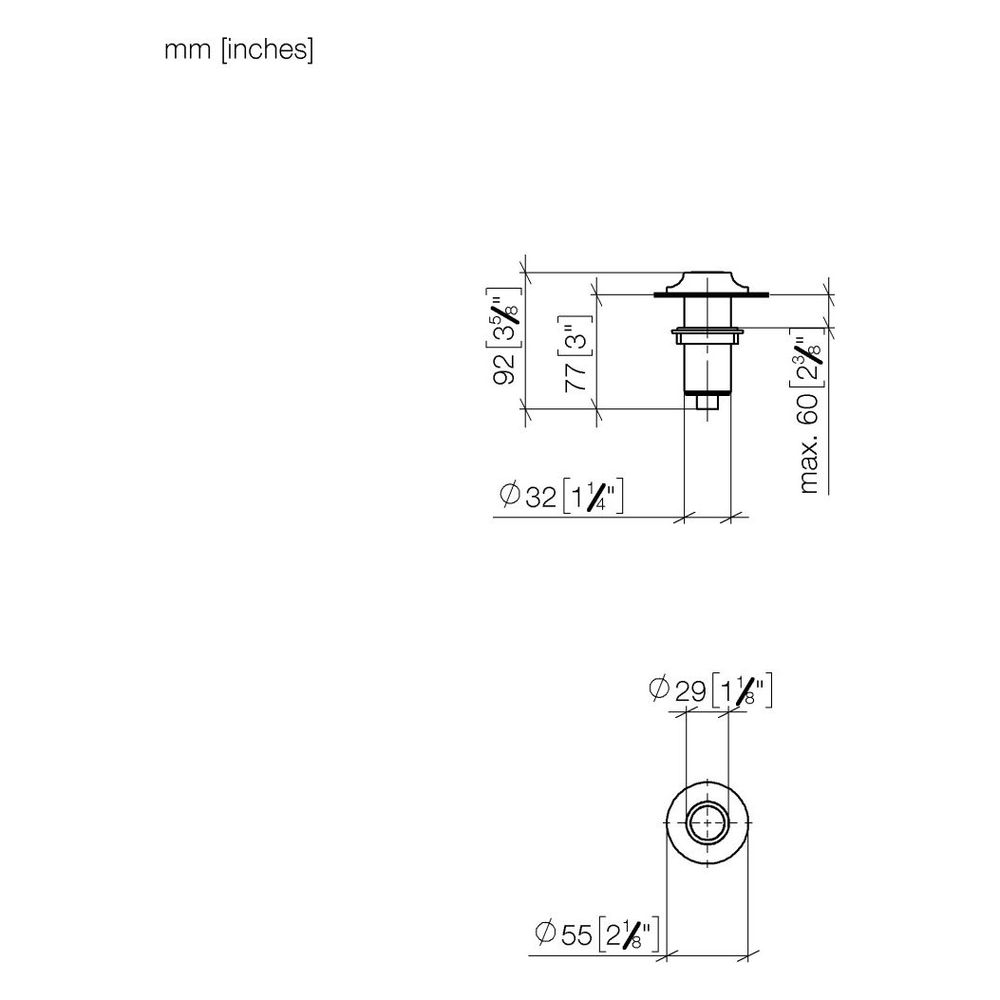 Dornbracht Bedienknopf Vaia Air Switch Messing 23kt Gold, 10713809-09... DORNBRACHT-10713809-09 4099477167695 (Abb. 5)