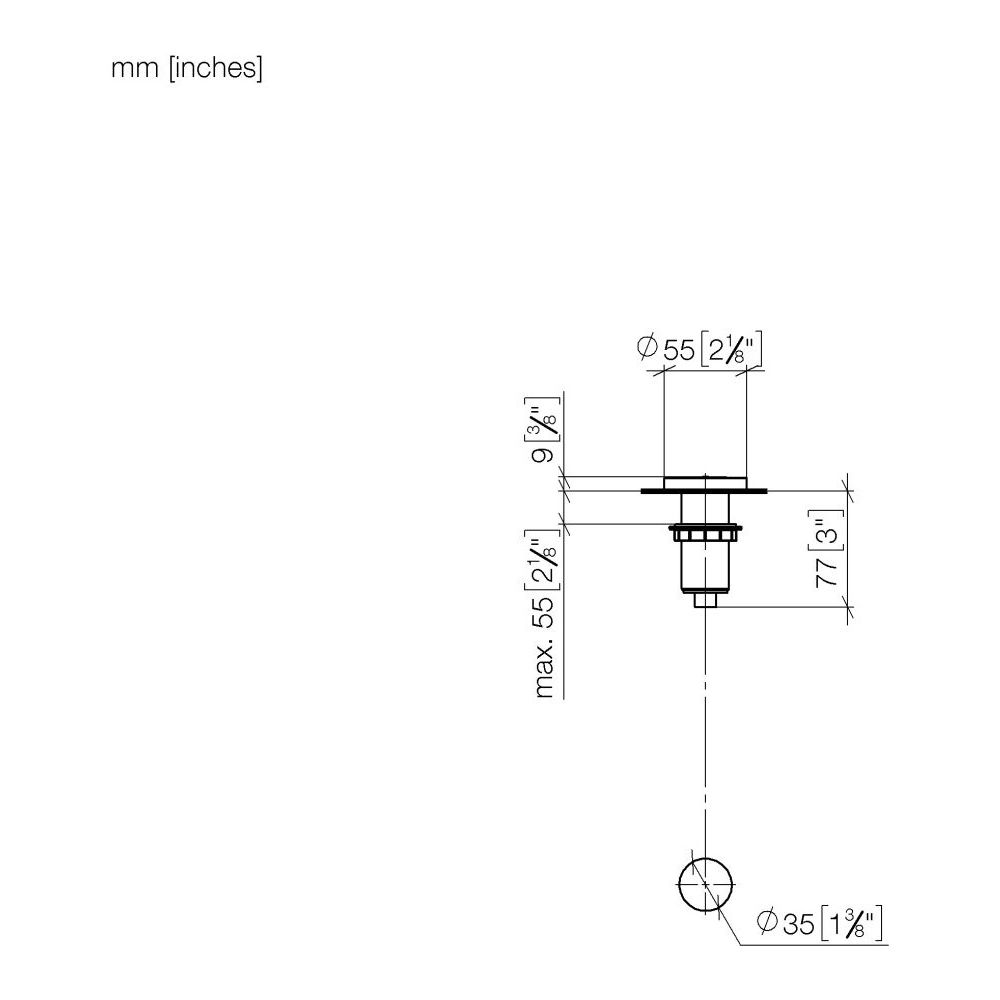 Dornbracht Bedienknopf Air Switch für Müllzerkleinerer, Dark Bronze gebürstet P... DORNBRACHT-10713970-43 4099477487960 (Abb. 4)