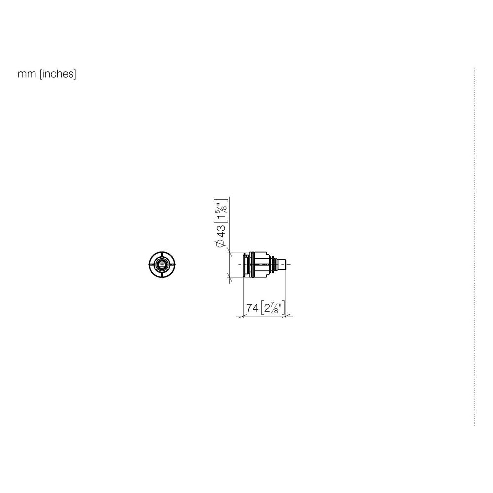 Dornbracht Verlängerung 46mm für Xtool Thermostatmodul 35 503/511/521/531/524/53... DORNBRACHT-1217897090 4029011427510 (Abb. 4)