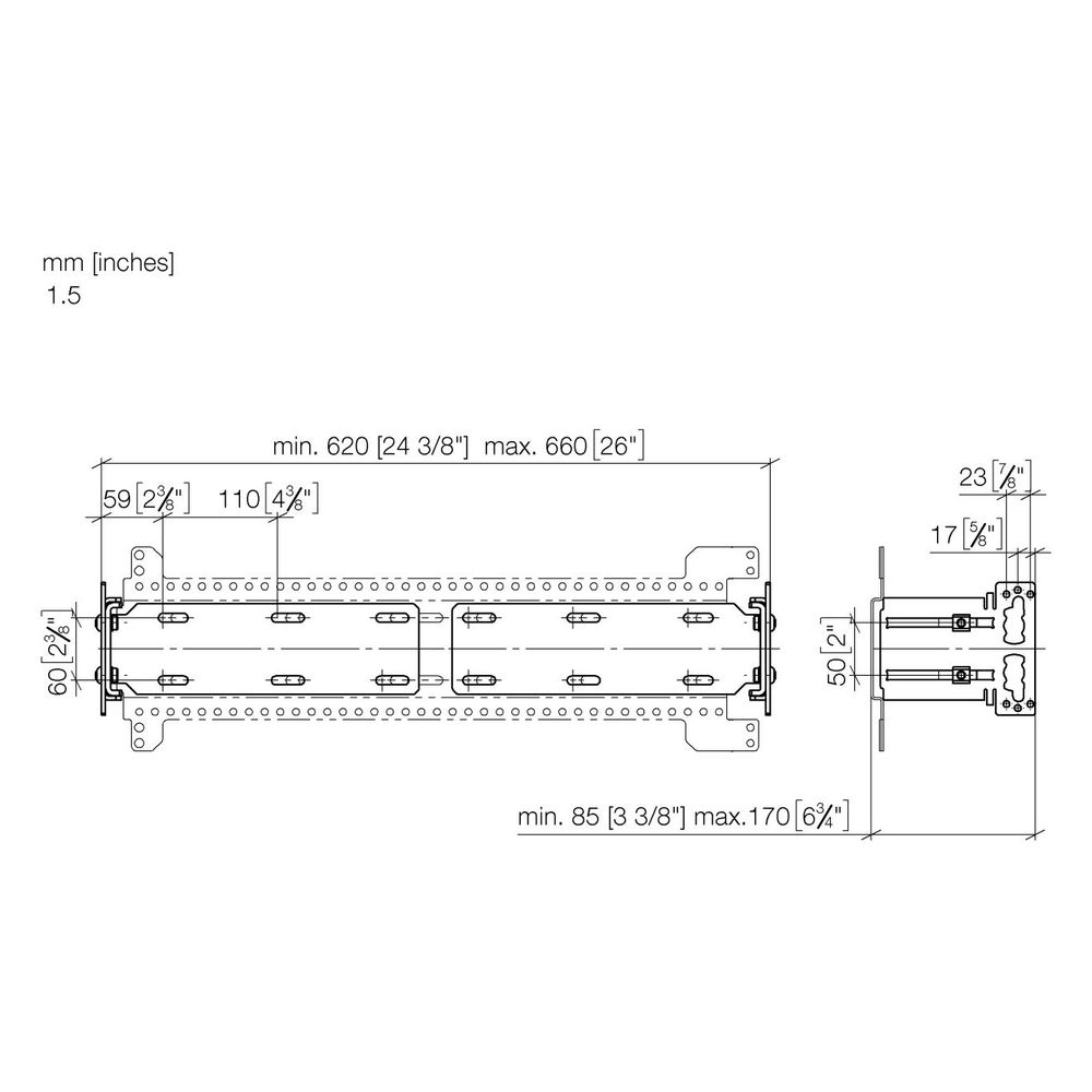 Dornbracht Befestigungssatz Symetrics xGRID 135x135x33mm für Trockenbau, 1234097... DORNBRACHT-1234097090 4099477015378 (Abb. 6)