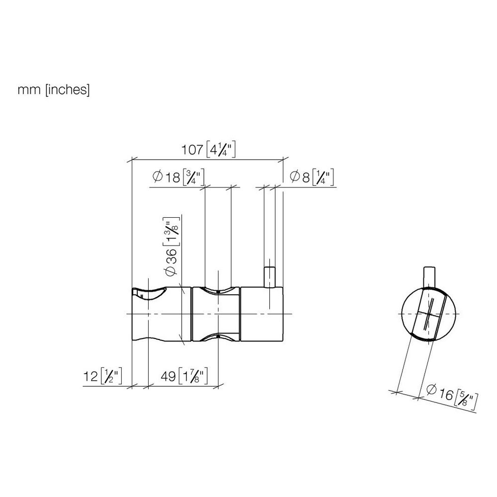 Dornbracht Schieber Serienneutral 12580970 platin... DORNBRACHT-12580970-08 4029011913044 (Abb. 4)