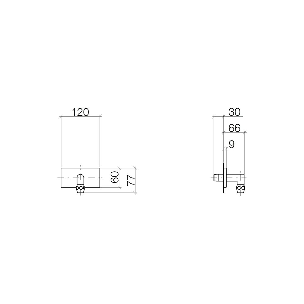 Dornbracht Abdeckunglatte Serienneutral 12700979 platin matt... DORNBRACHT-12700979-06 4029011668562 (Abb. 2)